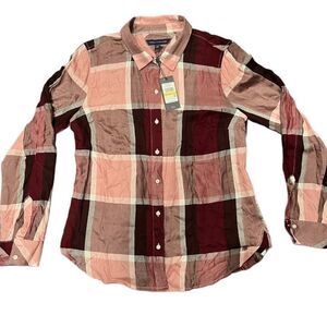 Tommy Hilfiger Women’s Button Up Long Sleeve Shirt